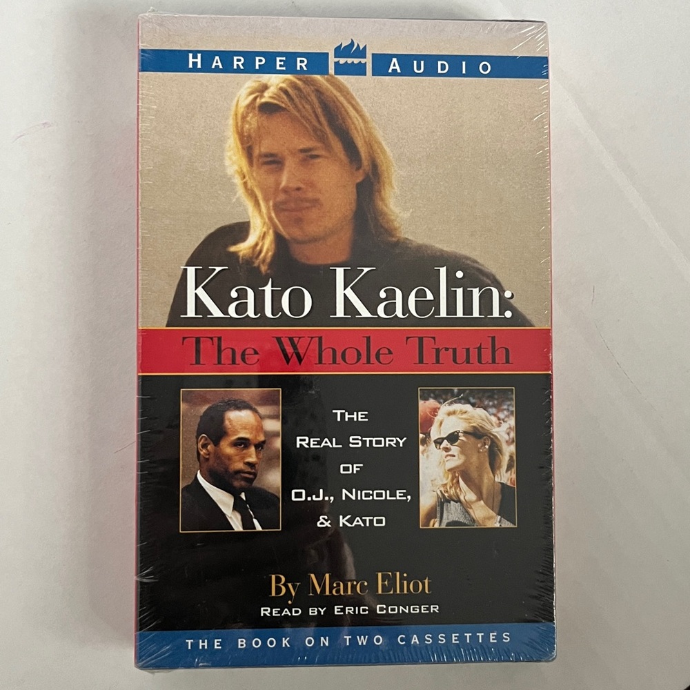 Kato Kaelin: The Whole Truth - Audiobook Cassette (New, Sealed)